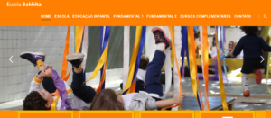 Site da Escola Bakhita